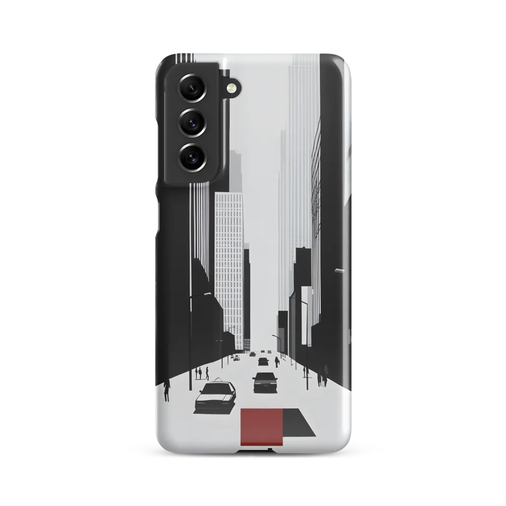 Urban Solitude: A Minimalistic Cityscape