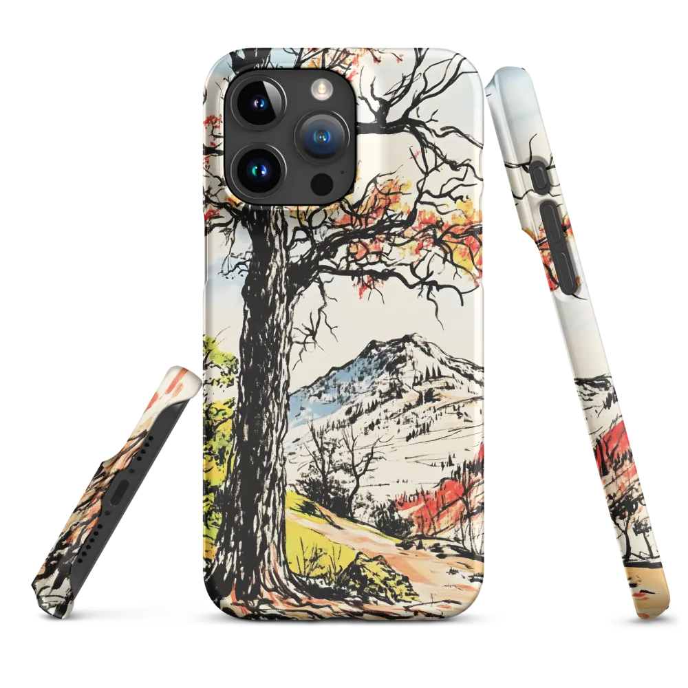 Autumn Majesty: The Guardian Tree | Phone Case |  15 Pro Max | Snap Case | Matte