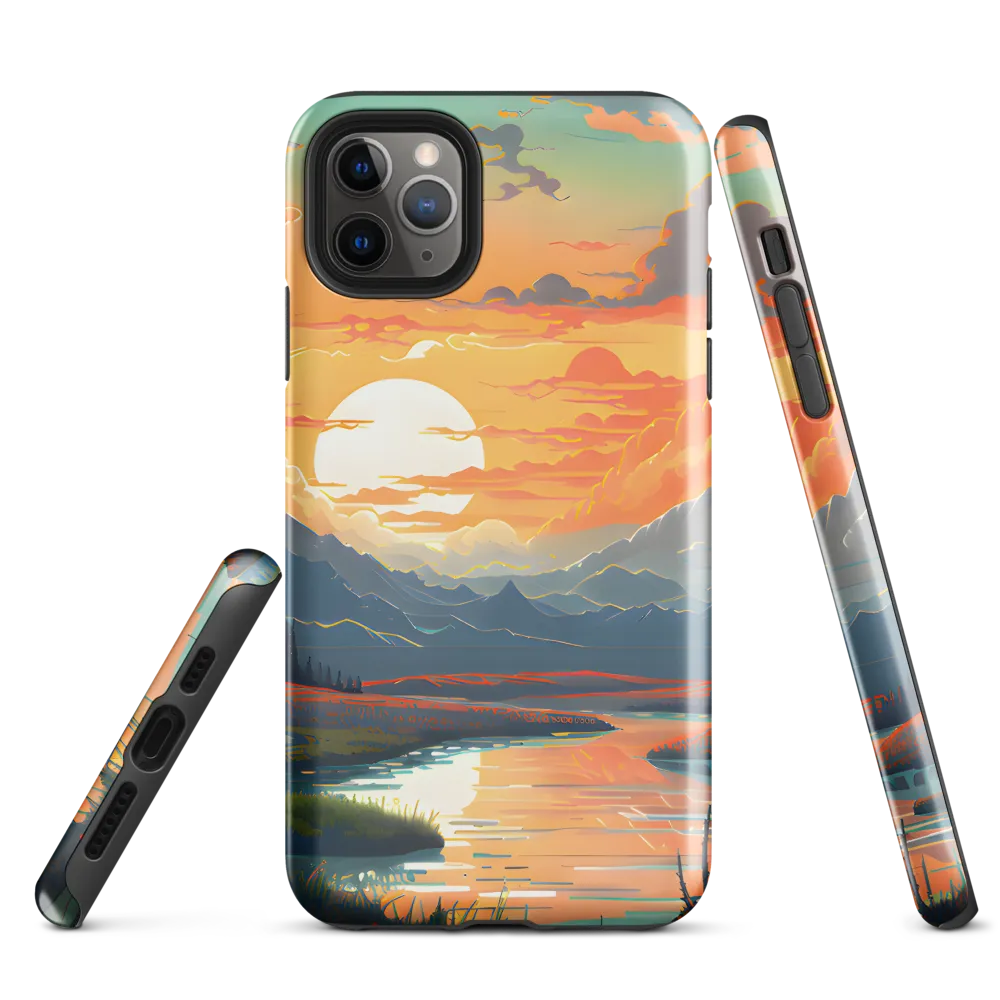 Serenity at Dusk | Phone Case |  11 Pro Max | Tough Case | Glossy