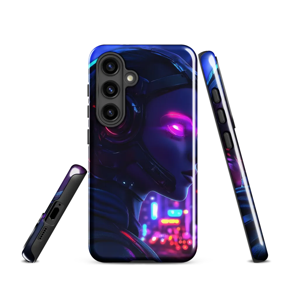 Neon Dreams: A Cyborg's Mystique