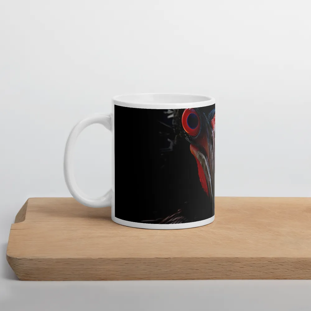 Gaze of the Abyss | Mug with White inside | 11 oz