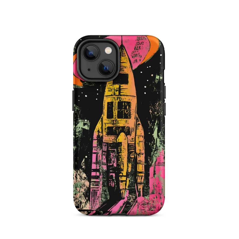 Cosmic Voyage: A Surreal Rocket Adventure