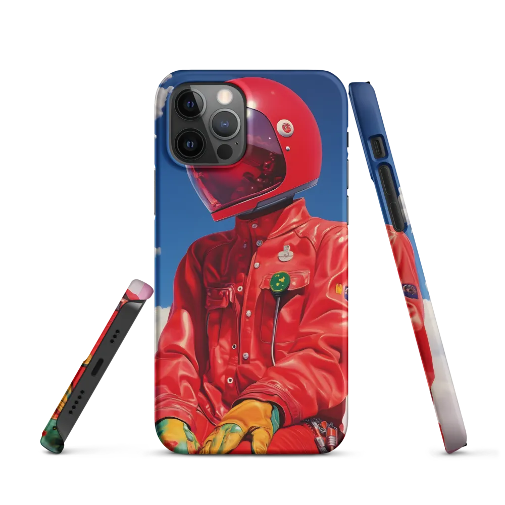 Astronaut in Crimson