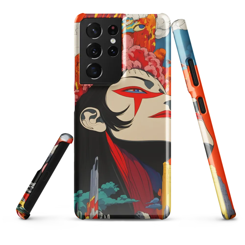 Eruption of Power | Phone Case |  S21 Ultra | Snap Case | Glossy