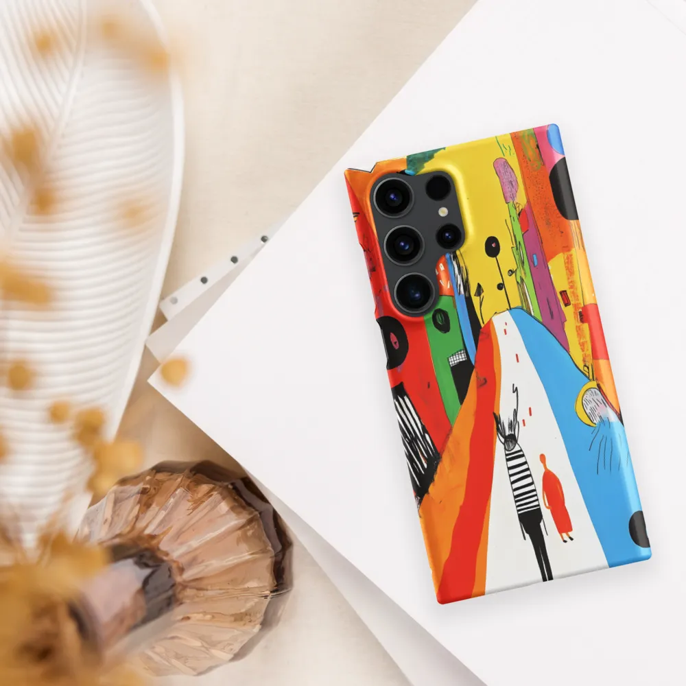 Vibrant Urban Journey | Phone Case |  S23 Ultra | Snap Case | Matte