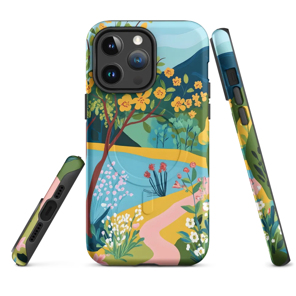 Blossoms by the Tranquil Waters