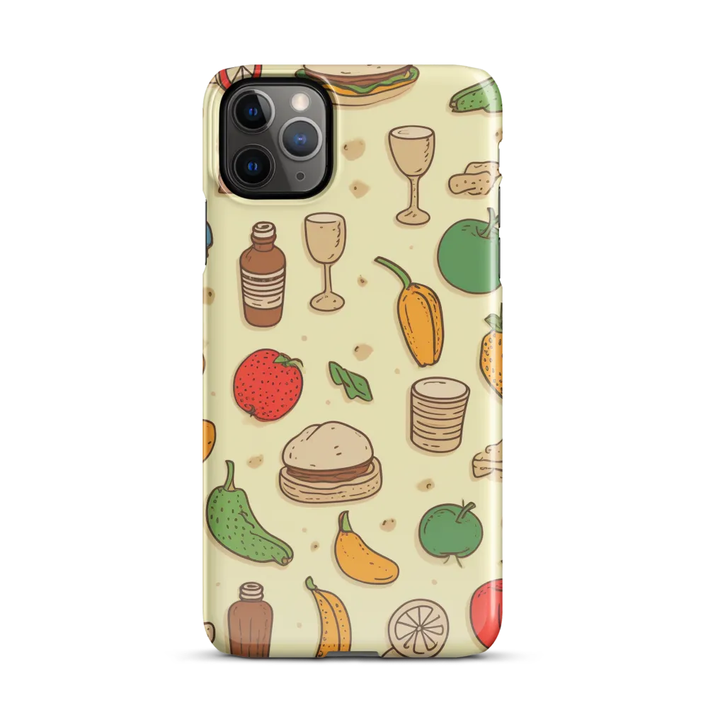 A Whimsical Feast of Colors | Phone Case |  11 Pro Max | Snap Case | Glossy