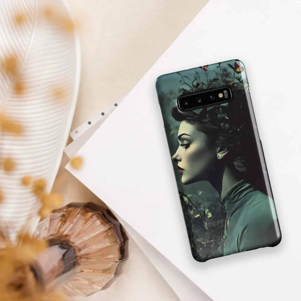 Ethereal Connection: Portrait of Nature | Phone Case |  S10 Plus | Snap Case | Glossy