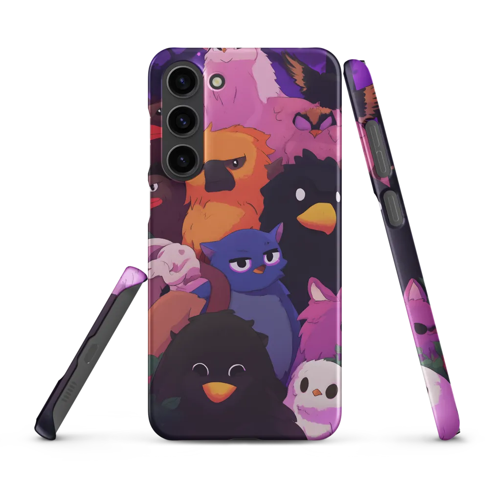 Whimsical Avian Gathering