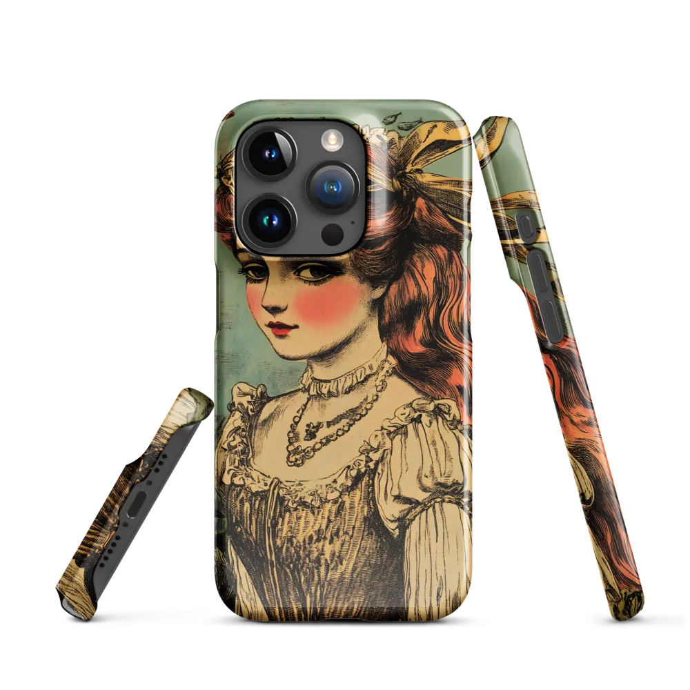 Elegance Beneath the Waves | Phone Case |  15 Pro | Snap Case | Glossy