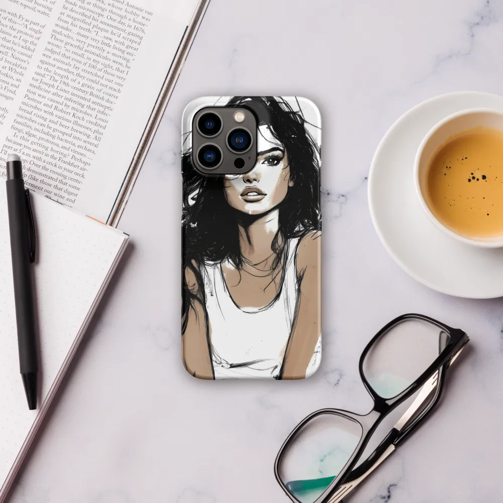 Whispers of Elegance | Phone Case |  14 Pro Max | Snap Case | Matte