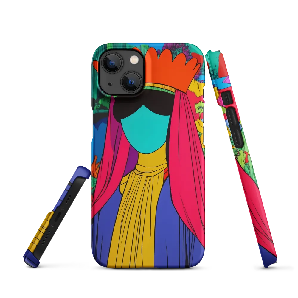 Crowned Surrealism | Phone Case |  13 | Snap Case | Matte