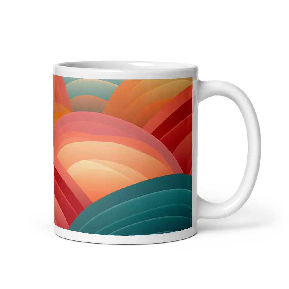 Rhythms of the Waves | Mug with White inside | 11 oz