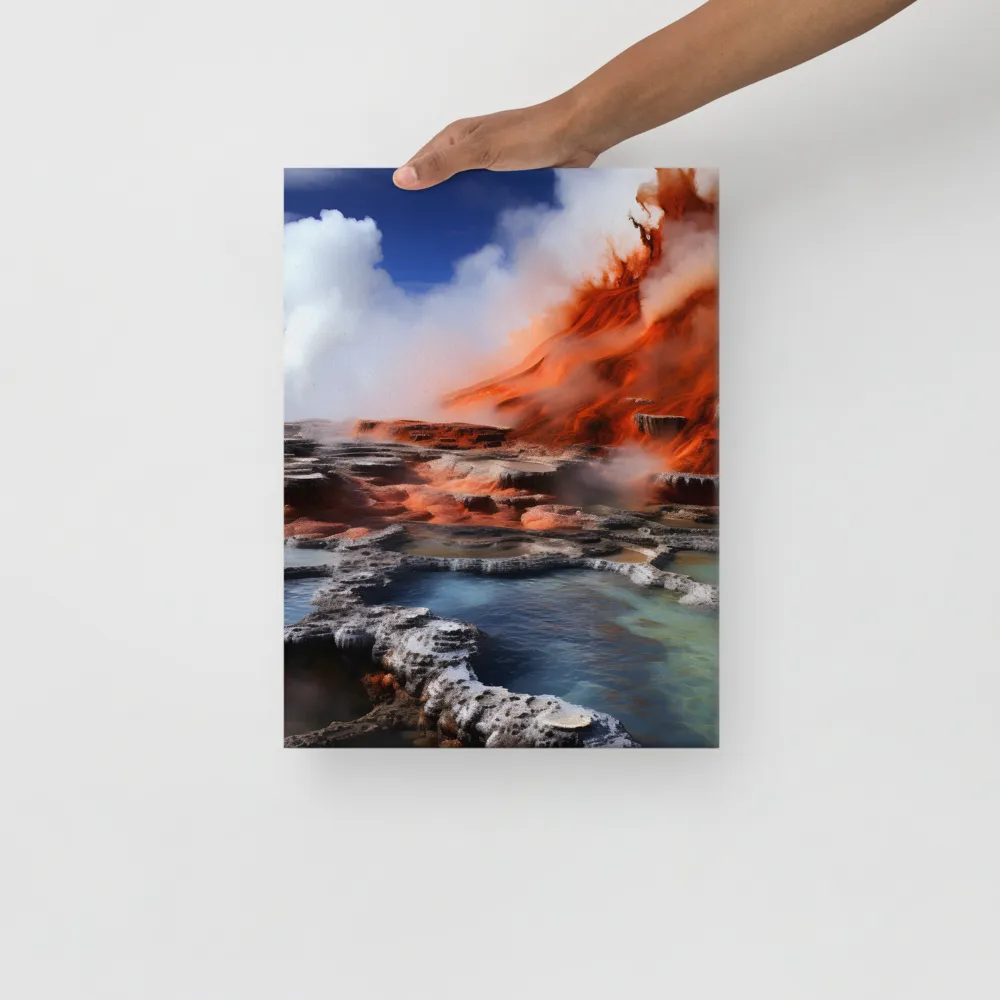 Nature's Fury: The Volcano's Expression
