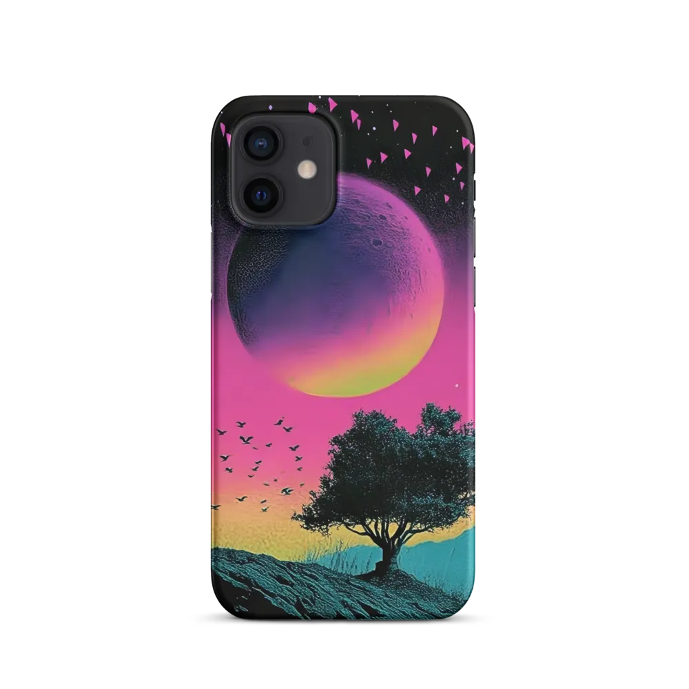 Dusk Under a Neon Moon