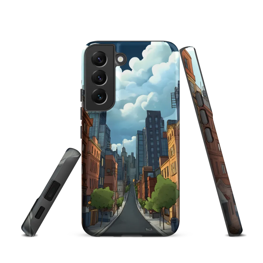 Urban Serenity: A Digital Cityscape
