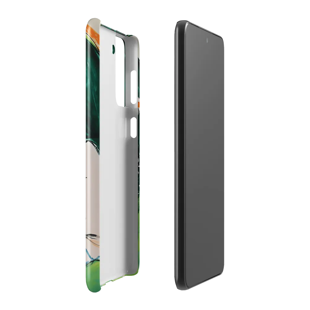 Silent Sorrow | Phone Case |  S21 Plus | Snap Case | Glossy