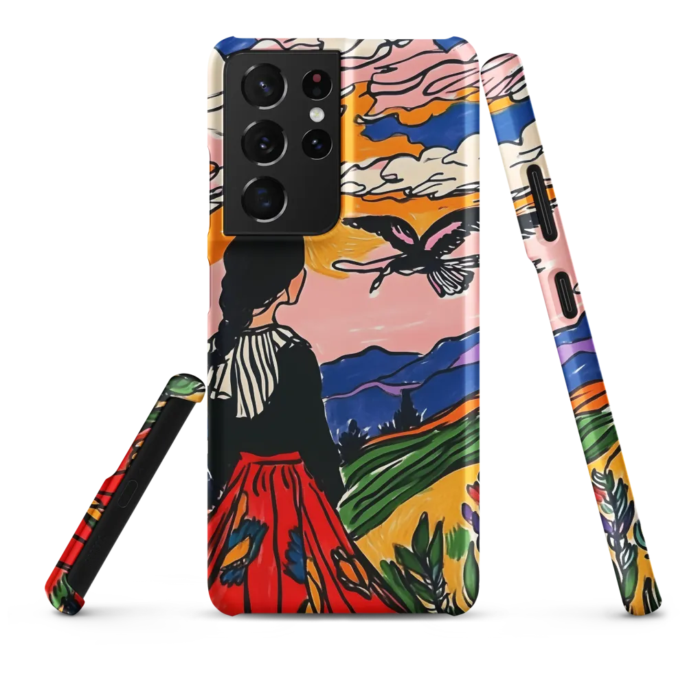 A Journey into Freedom | Phone Case |  S21 Ultra | Snap Case | Matte
