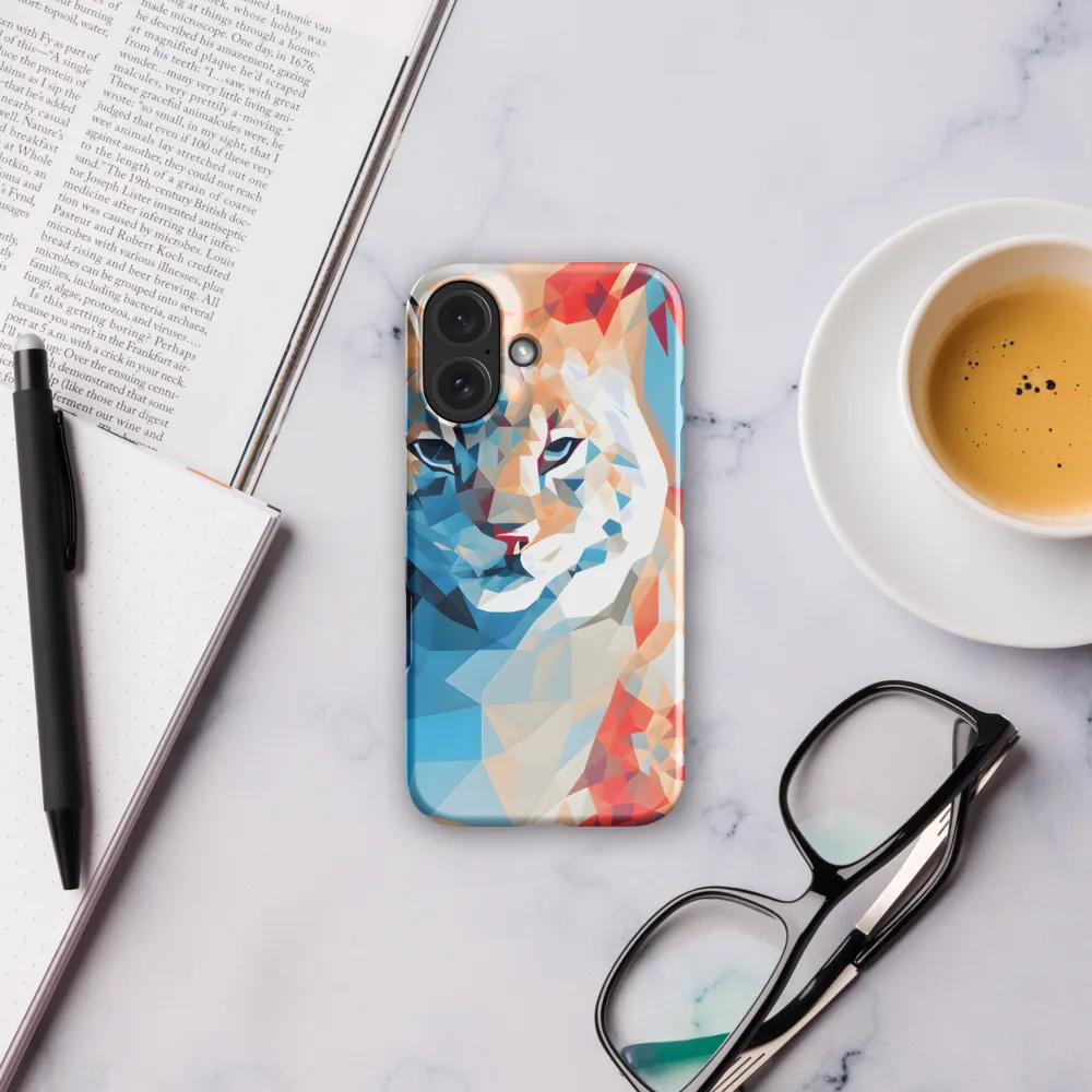 Facets of Feline Wonder | Phone Case |  16 | Snap Case | Glossy