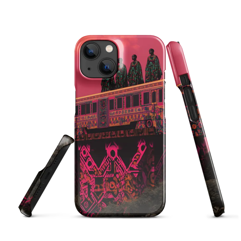Elevated Dreams: A Surreal Journey | Phone Case |  14 | Snap Case | Glossy
