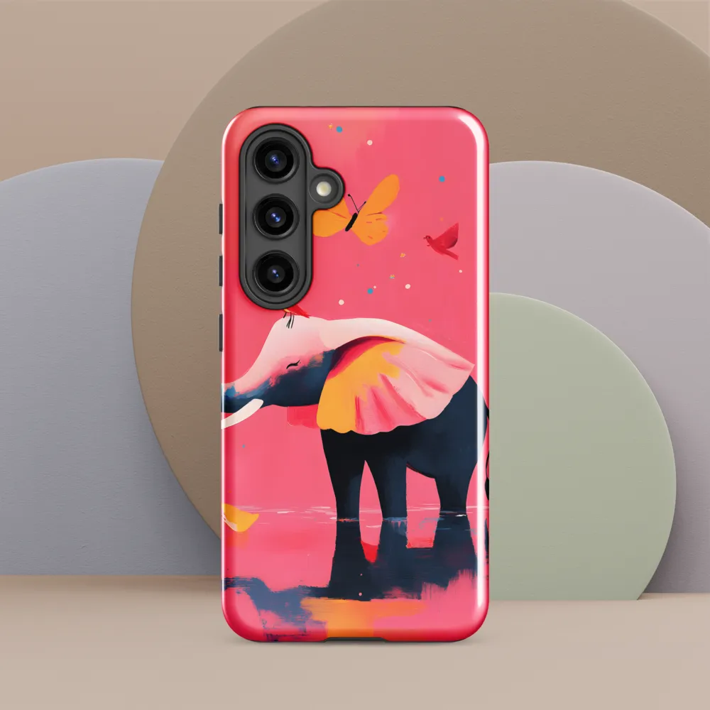 Whimsical Serenity: The Playful Elephant