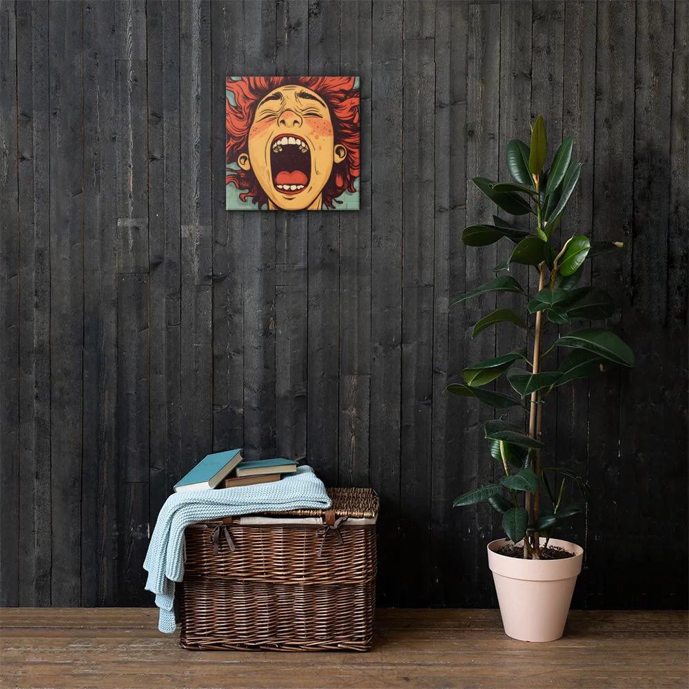 Fury Unleashed | Canvas | 16″×16″