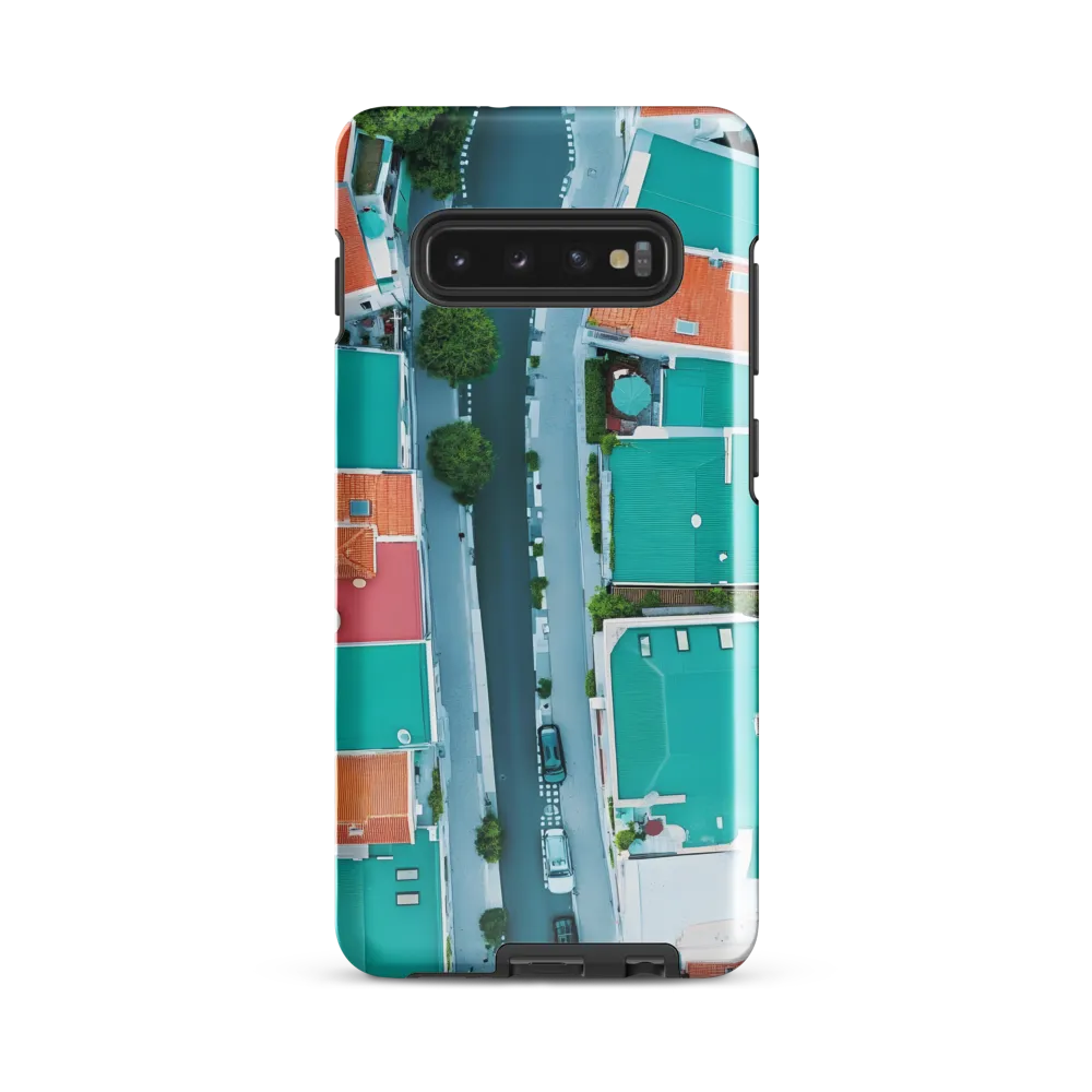 Charming Urban Tapestry | Phone Case |  S10 Plus | Tough Case | Glossy