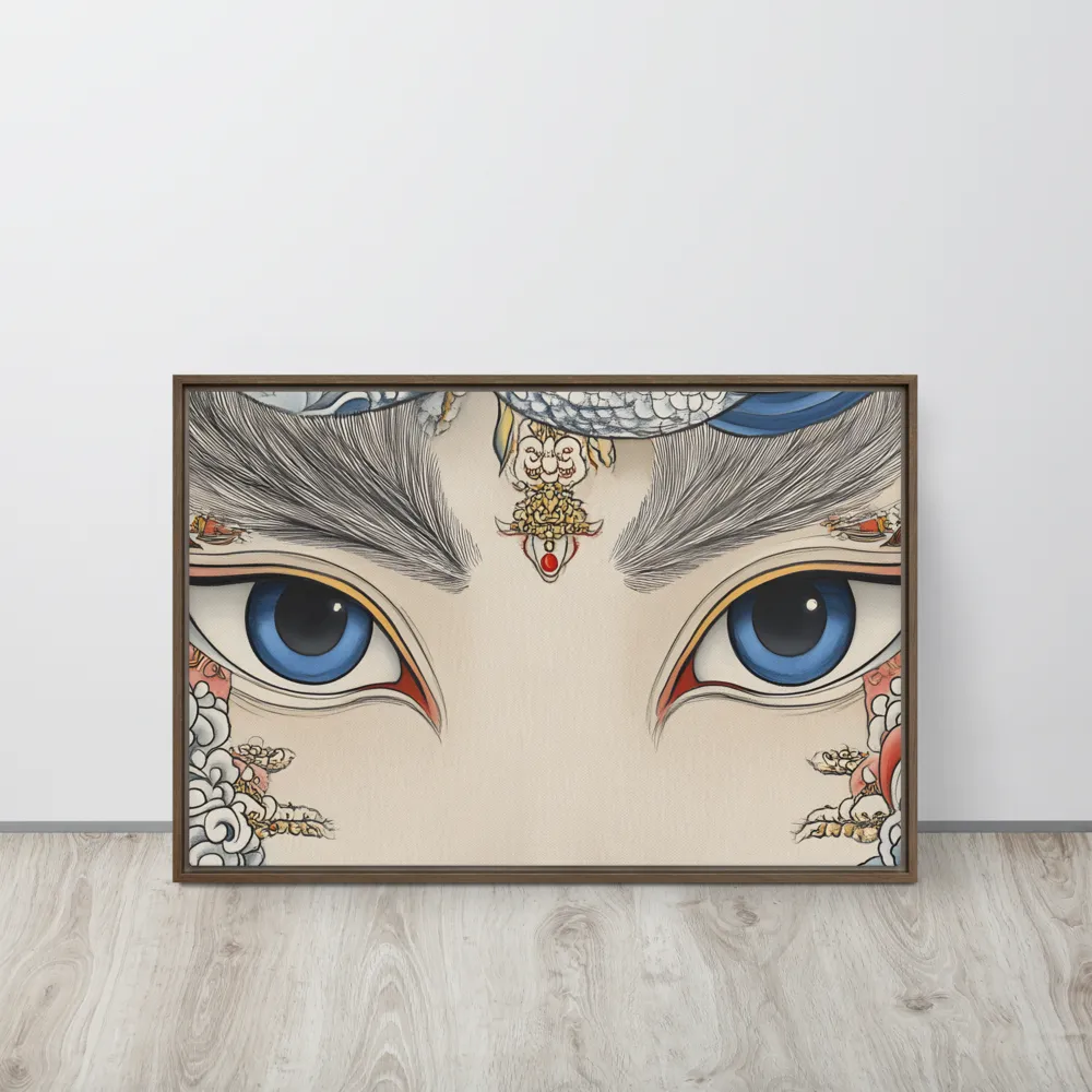 Guardian of Dreams | Canvas with Brown Frame | 20″×30″