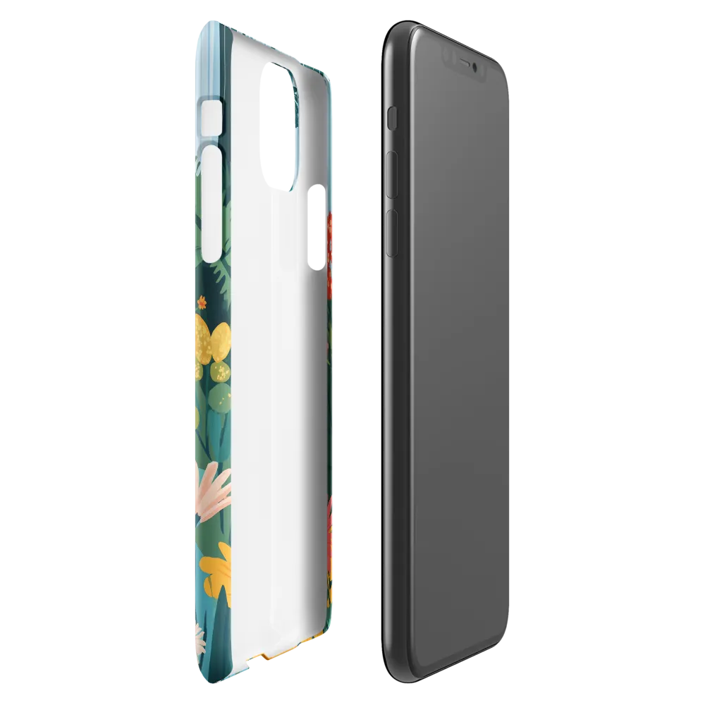 Serenity in Bloom | Phone Case |  11 Pro Max | Snap Case | Glossy