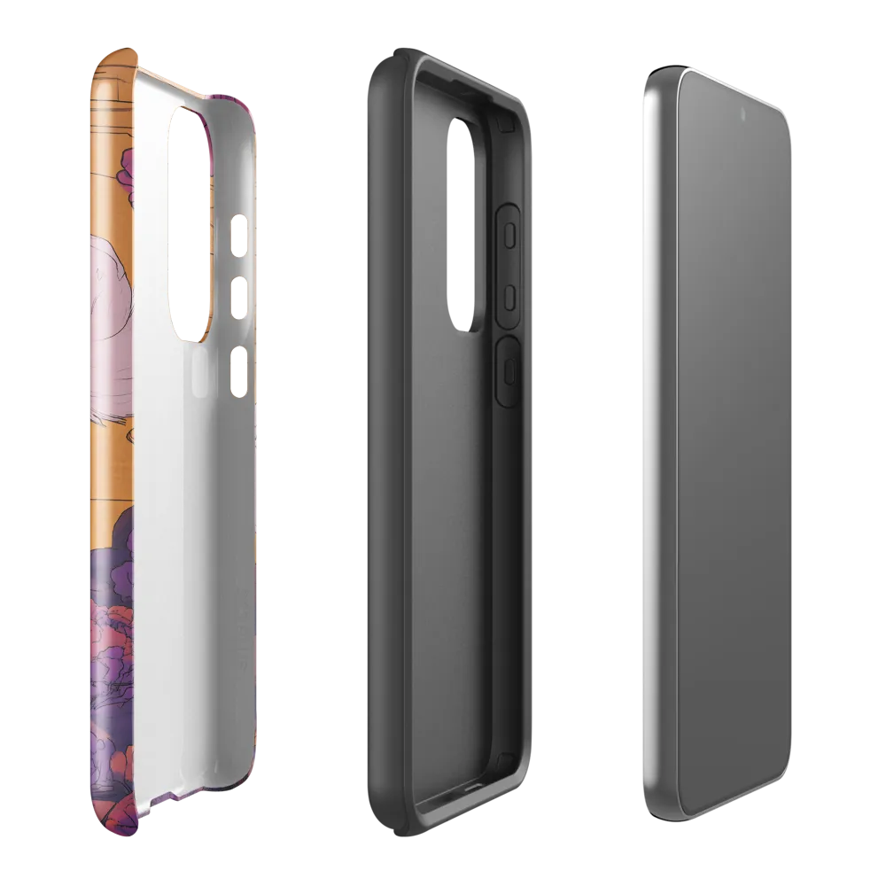 Whispers of the Violet Dawn | Phone Case |  S23 Plus | Tough Case | Glossy