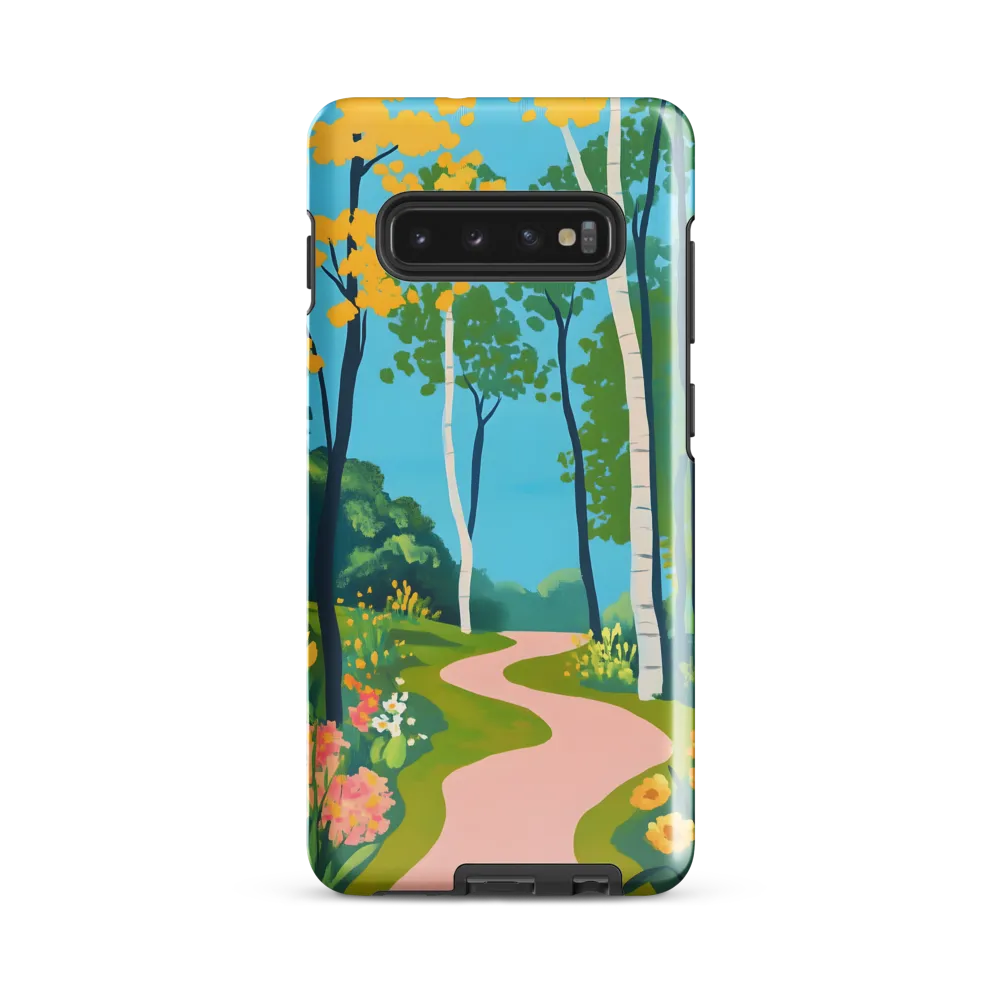 The Winding Path of Nature | Phone Case |  S10 Plus | Tough Case | Glossy