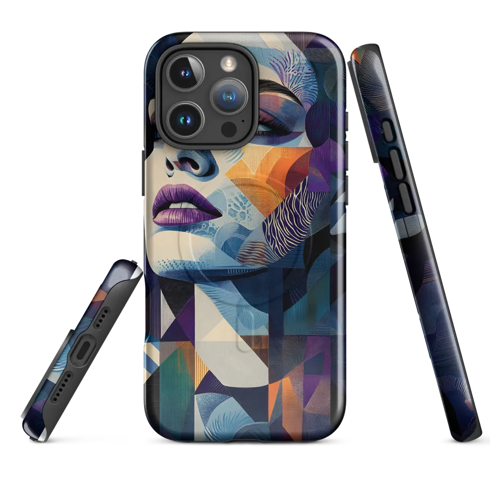 Fragmented Mystery: A Modern Portrait