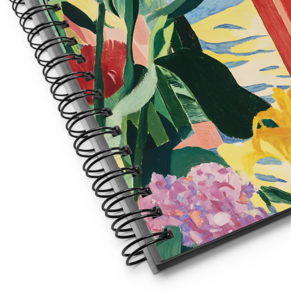 Lush Botanical Reverie | Spiral Notebook