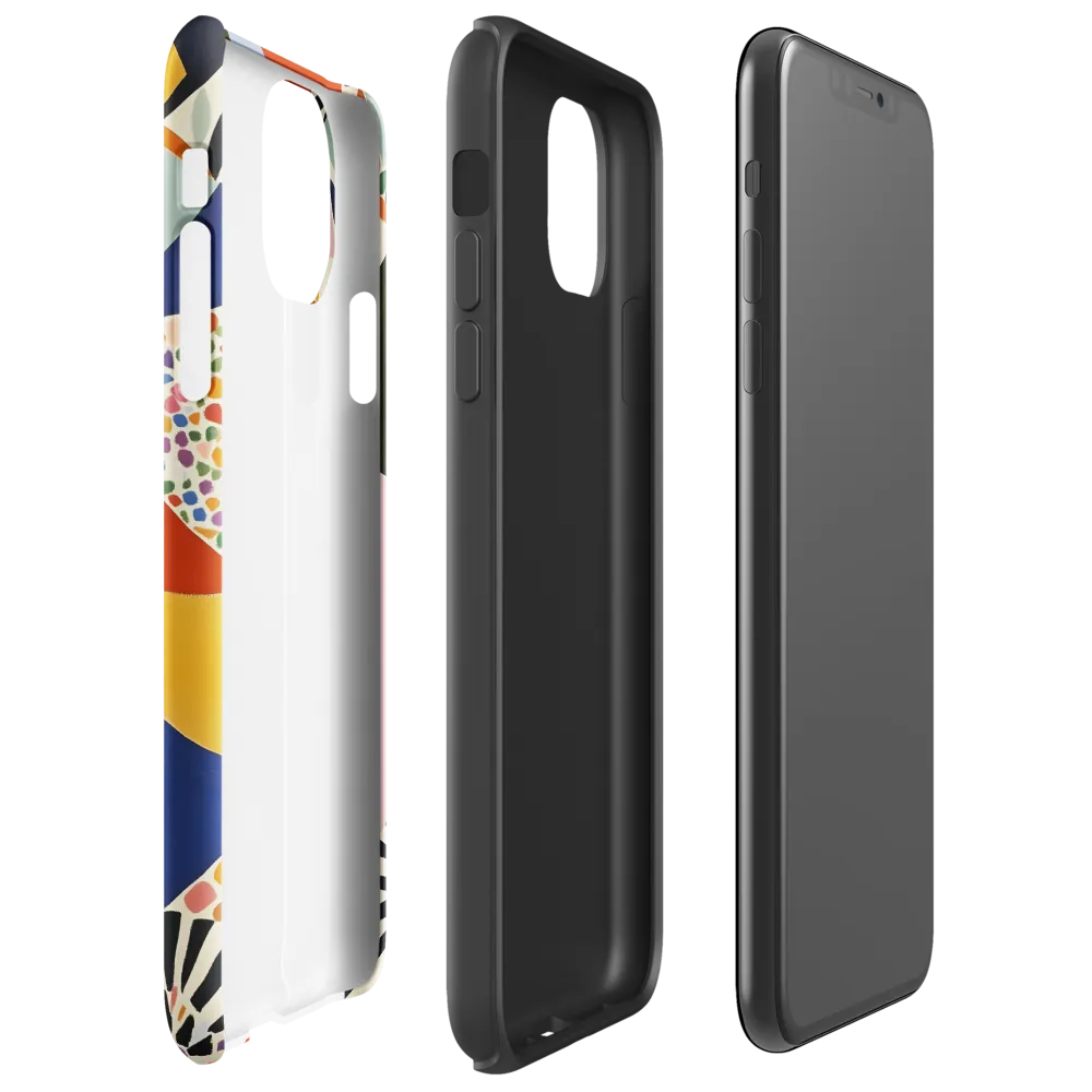 Vibrant Geometric Harmony | Phone Case |  11 Pro Max | Tough Case | Glossy