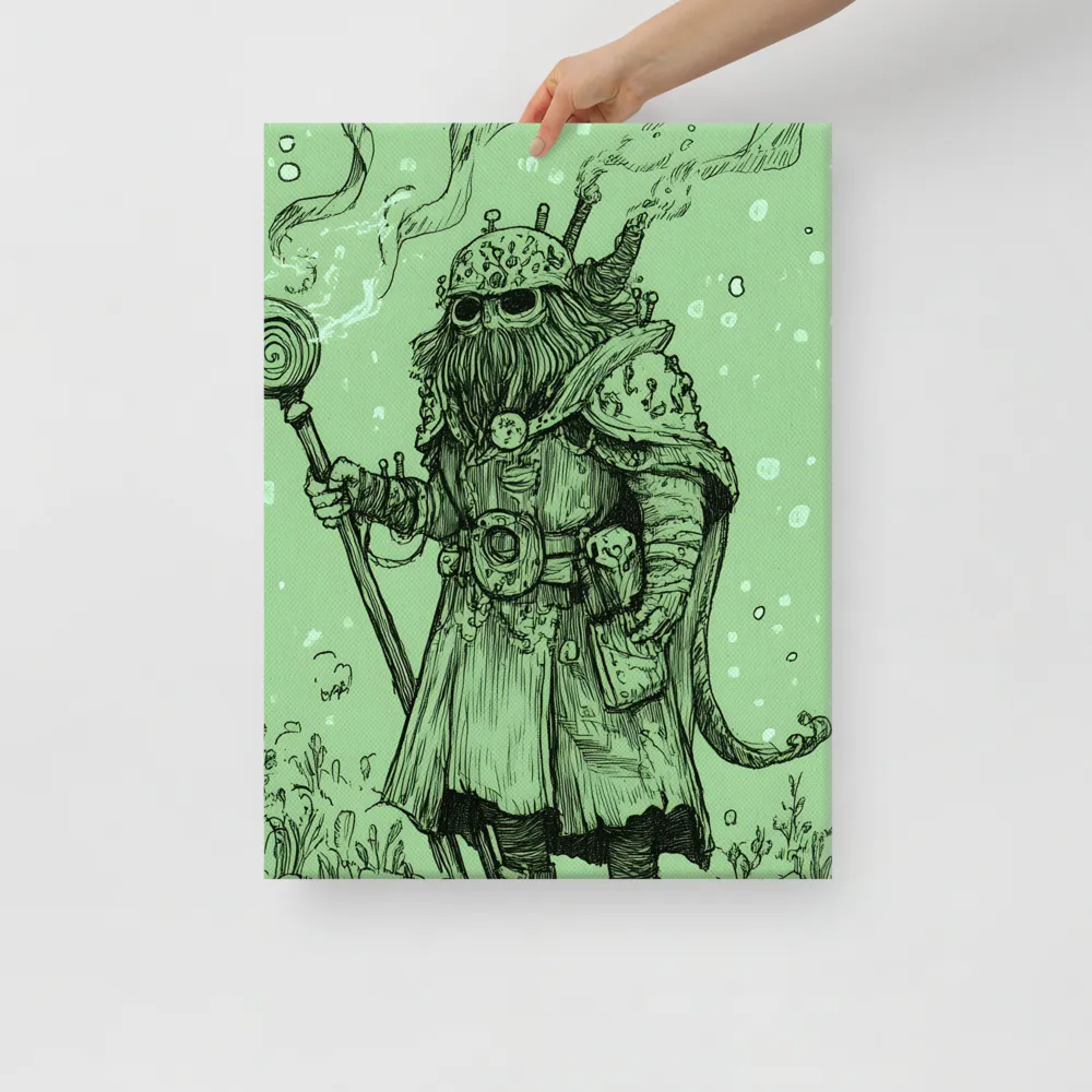 The Enigmatic Wizard | Canvas | 18″×24″