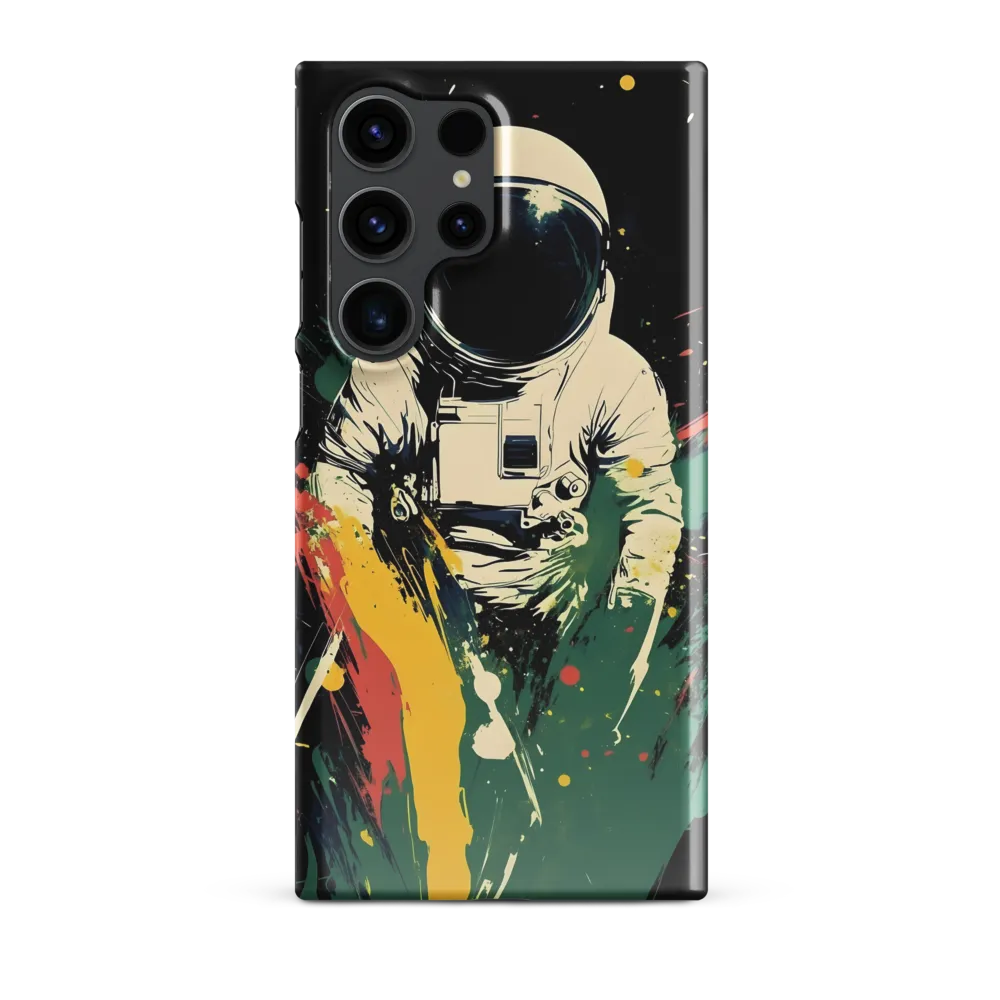 Cosmic Splash: The Astronaut's Journey