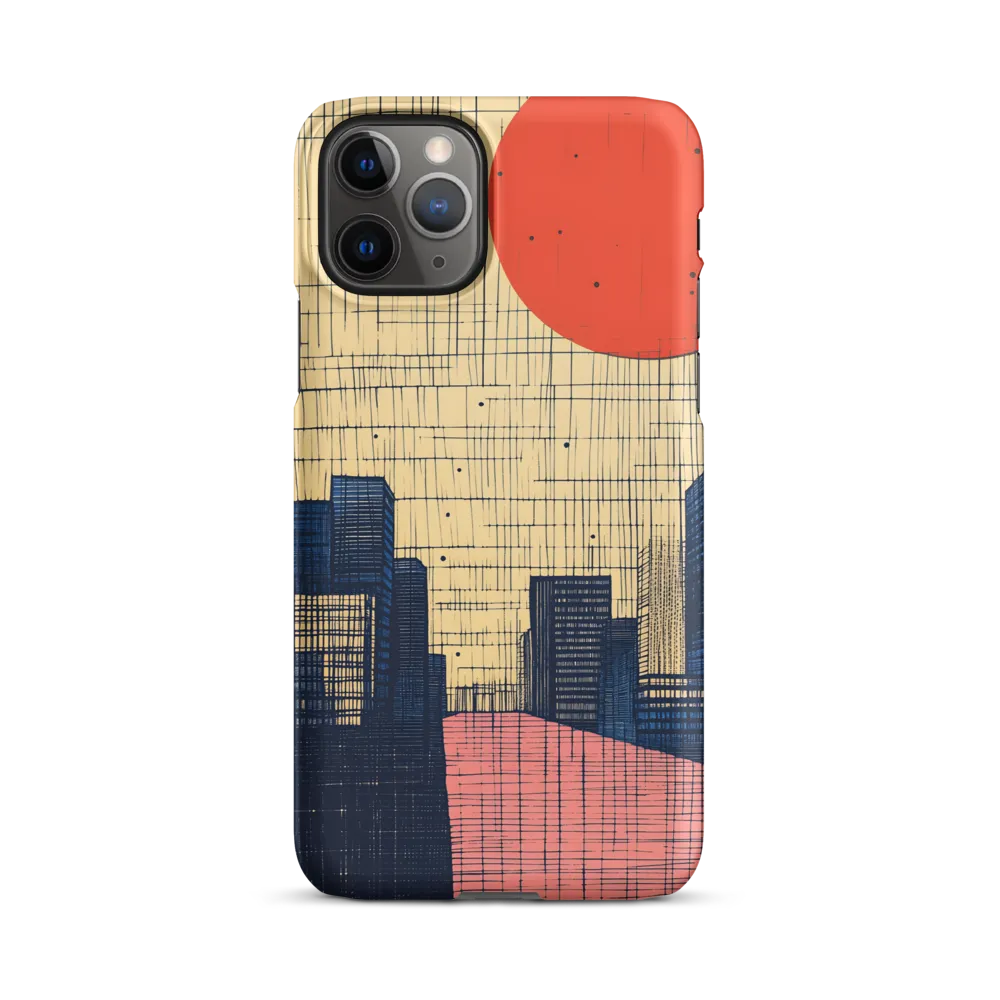 Urban Echoes: A Minimalist Cityscape