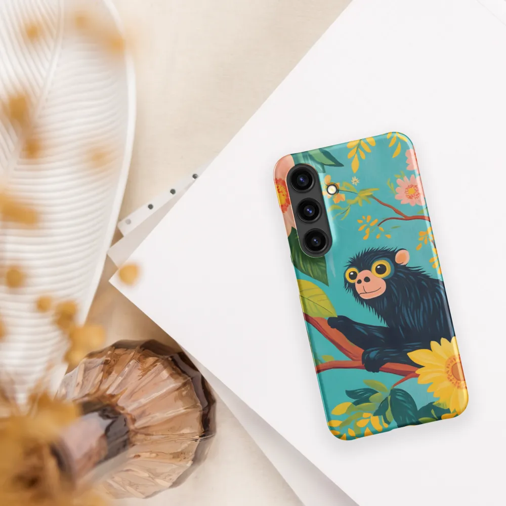 Joyful Encounter in a Floral Paradise