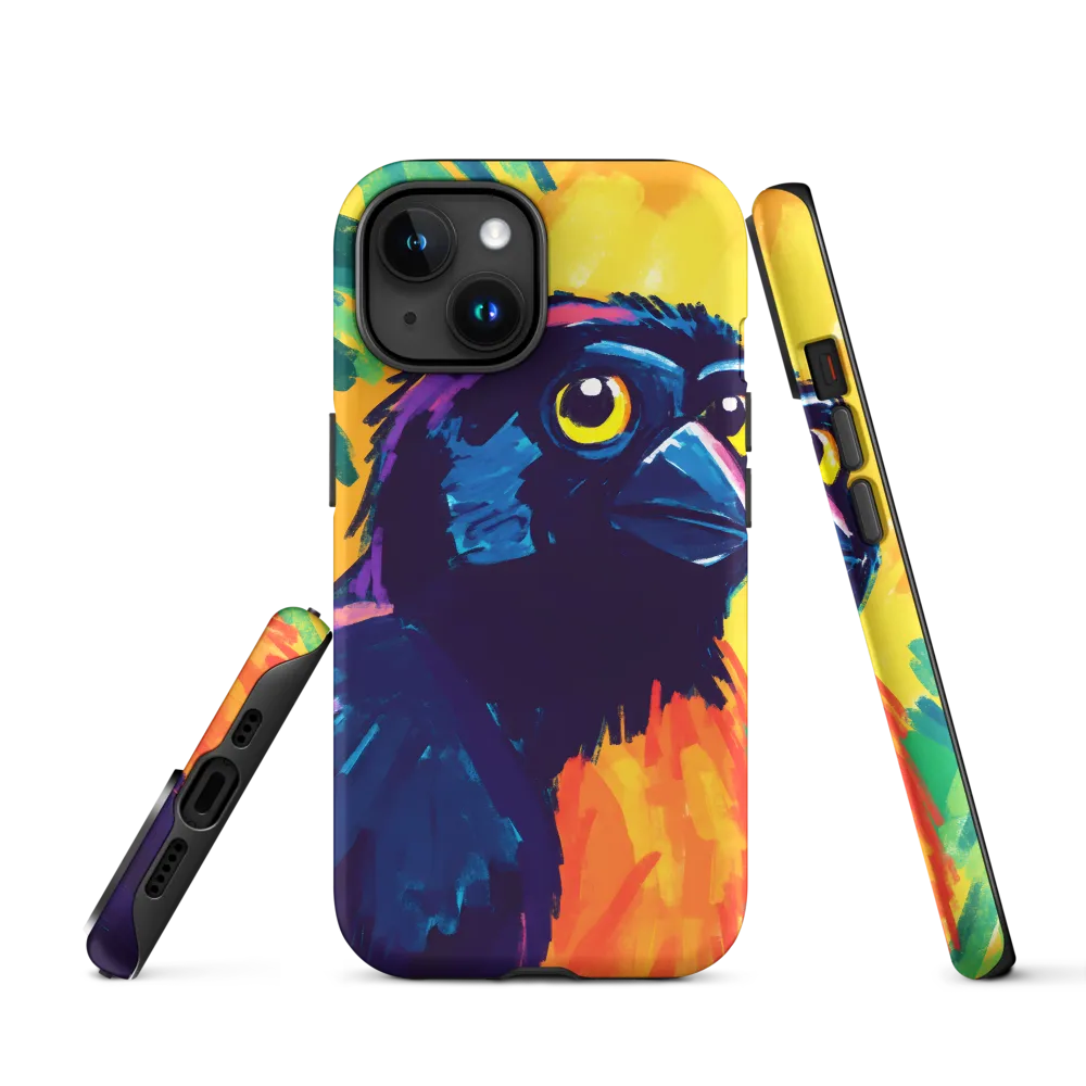 Vivid Avian Encounter