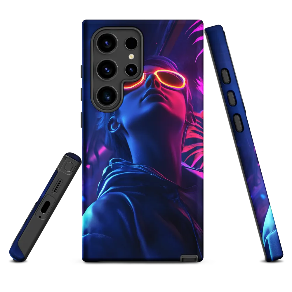Neon Dreams: A Cyberpunk Portrait