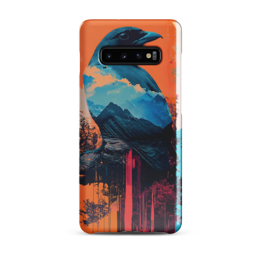 Harmony of Flight and Nature | Phone Case |  S10 Plus | Snap Case | Glossy