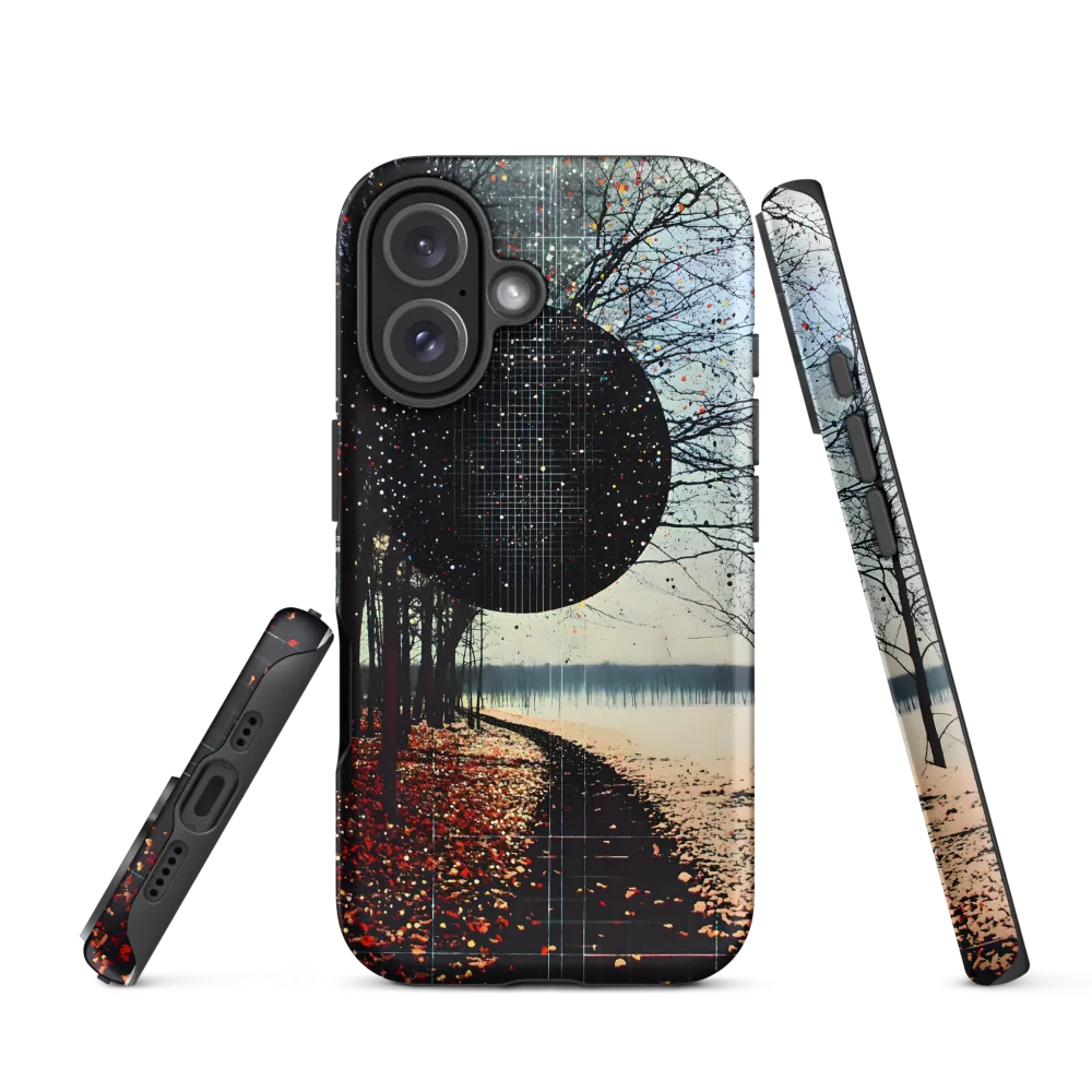 Cosmic Path Through Autumn | Phone Case