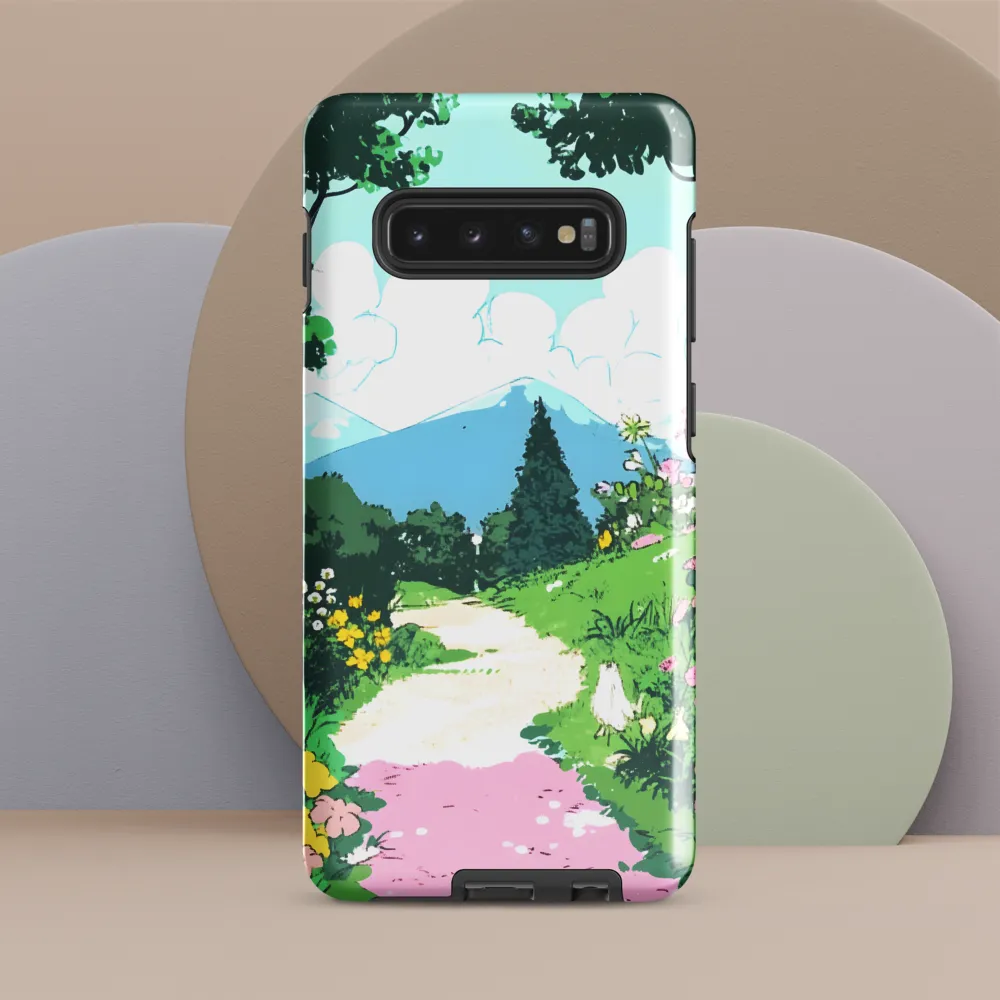 A Serene Journey Through Nature | Phone Case |  S10 Plus | Tough Case | Glossy