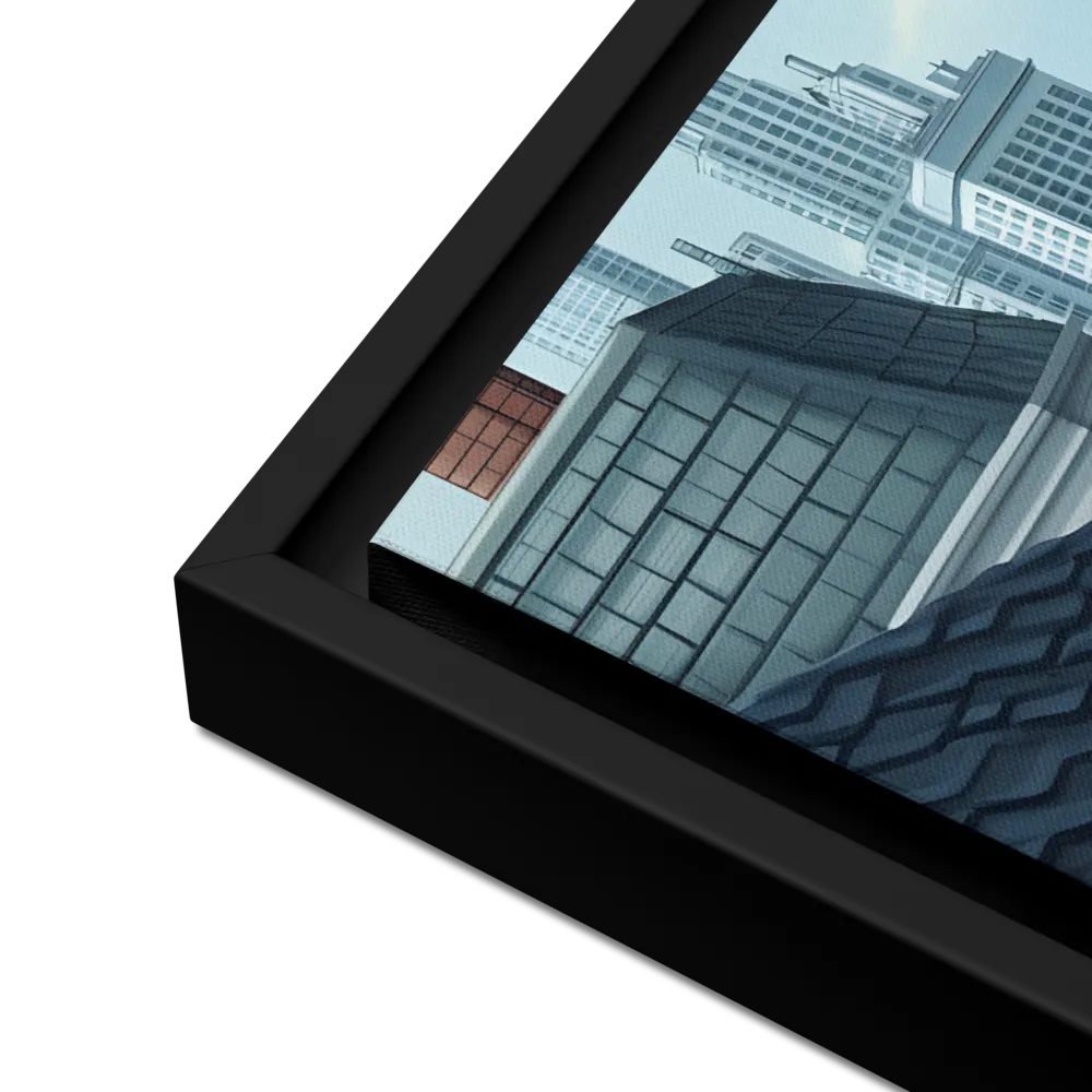 Urban Symphony | Canvas with Black Frame | 18″×24″