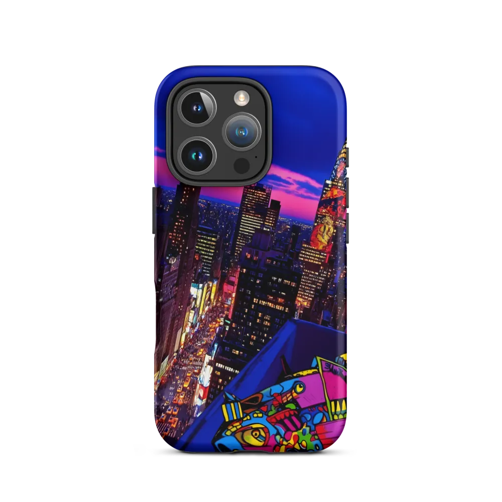 Neon Twilight: A City in Vibrance