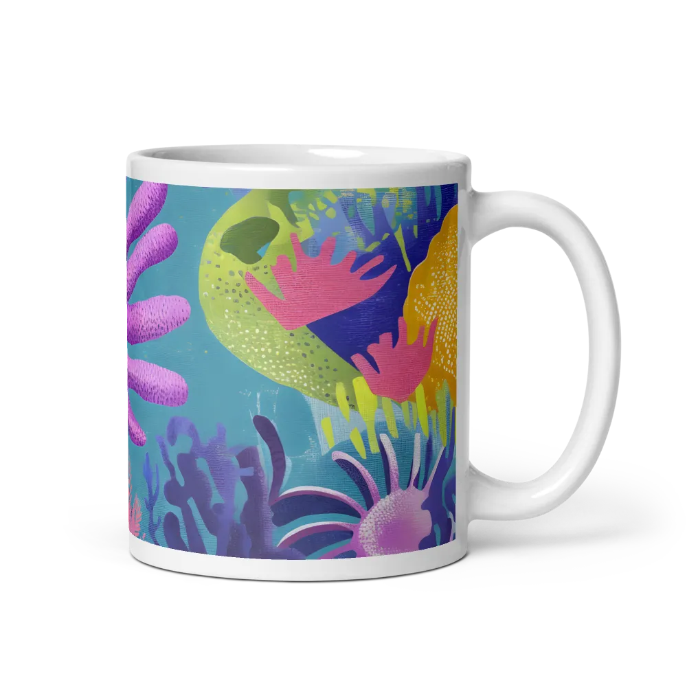 Whimsical Depths | Mug with White inside | 11 oz