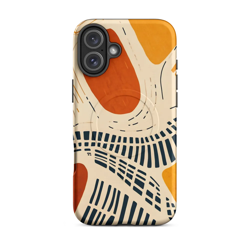 Urban Patterns in Harmony | Phone Case |  16 Plus | MagSafe® Tough Case | Matte