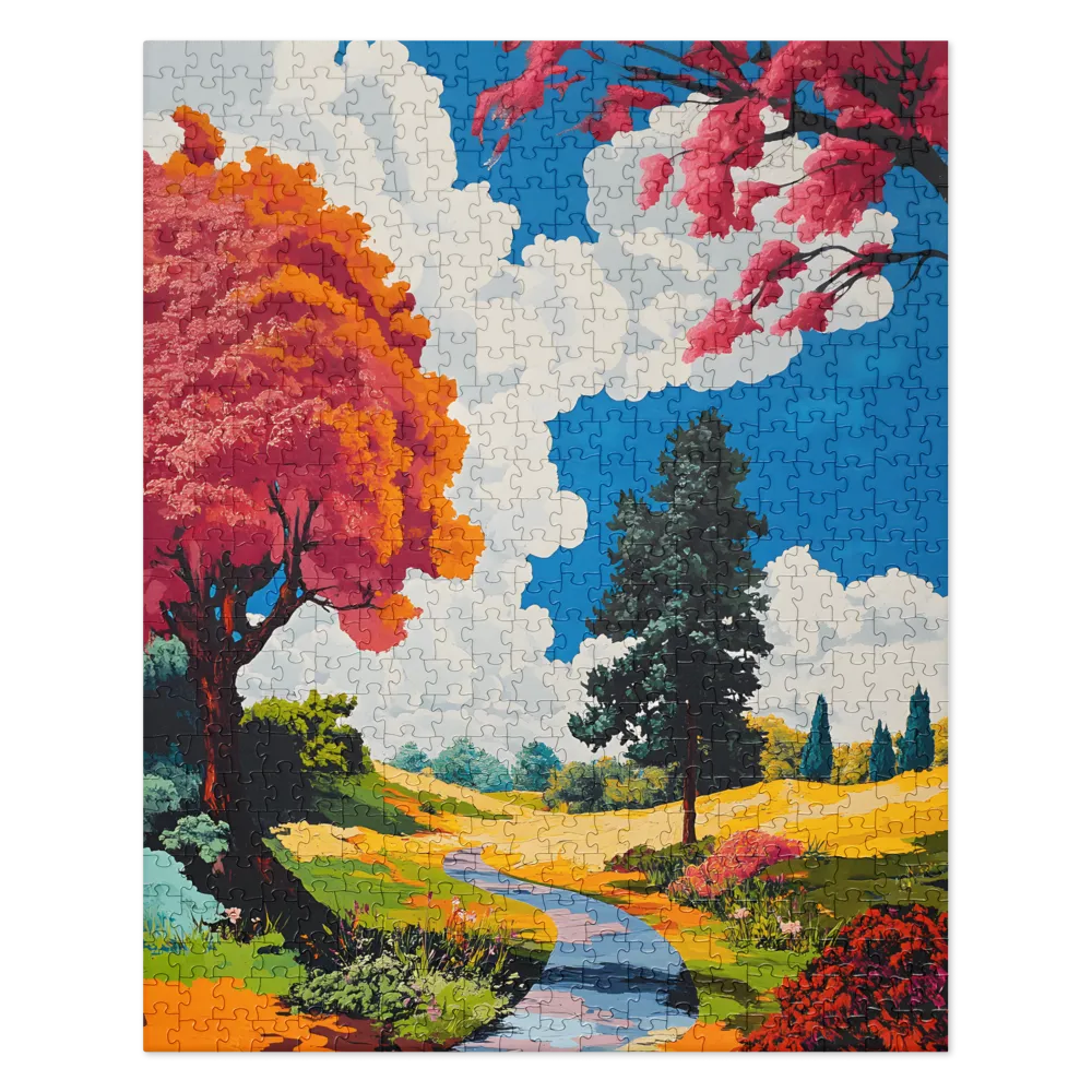 Vibrant Serenity | Jigsaw Puzzle | 520 pieces