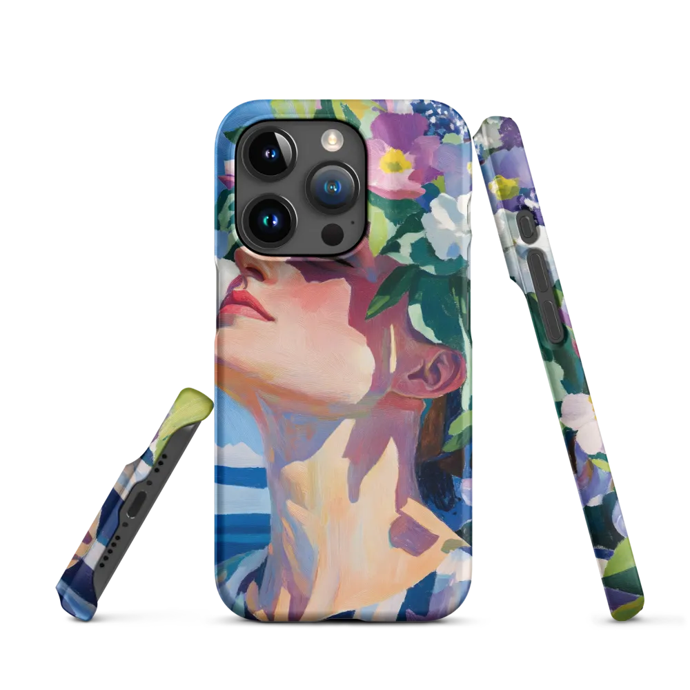 Blossom of Serenity | Phone Case |  15 Pro | Snap Case | Matte