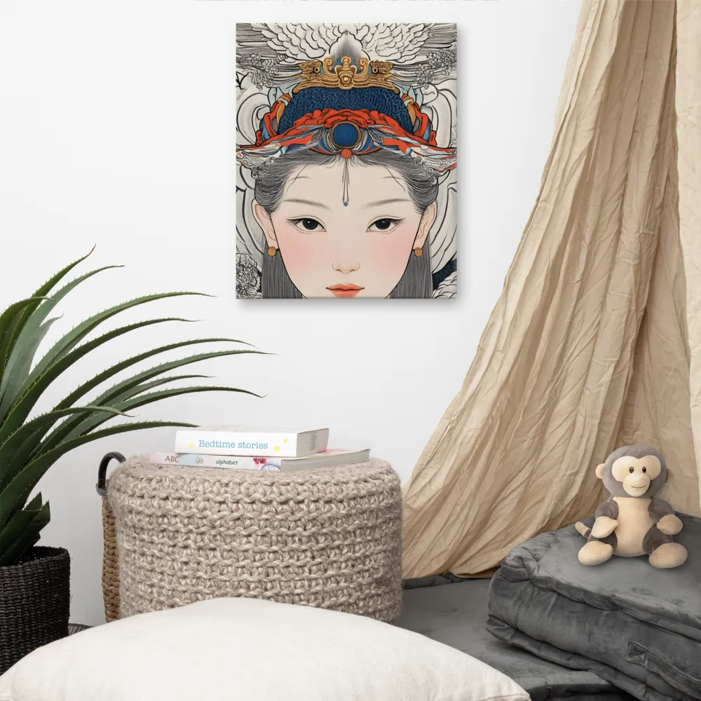 Serenity in Myth: A Traditional Portrait